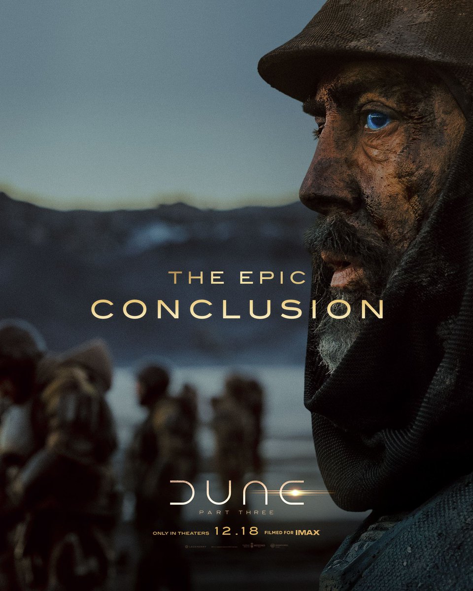 glittermagazine's tweet photo. Final character posters for ‘Dune 3’ have been released. 🎬 

In theaters December 18.

#Dune3 https://t.co/G5GgPXNBB1