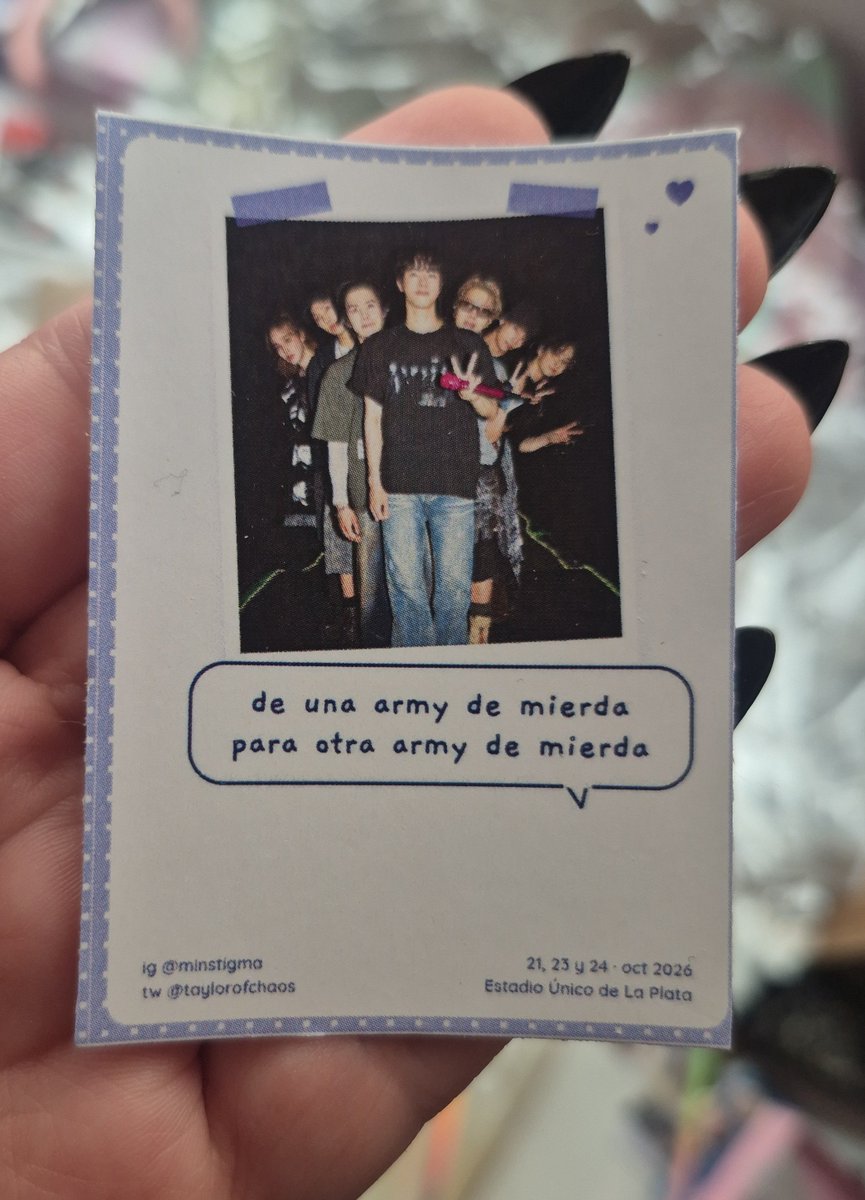 taylorofchaos's tweet photo. yo estaba 100% segura de que mi user de ig se leía perfecto pero parece que army é chicata porque un par le agregaron un _ ????????? https://t.co/F30jcONlHI