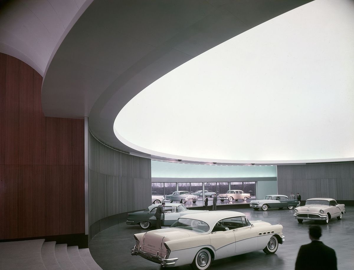 luusssso's tweet photo. Mid century era photographs of the General Motors Technical Center in Warren, Michigan

Designed by architect Eero Saarinen https://t.co/1pUZsEbweo