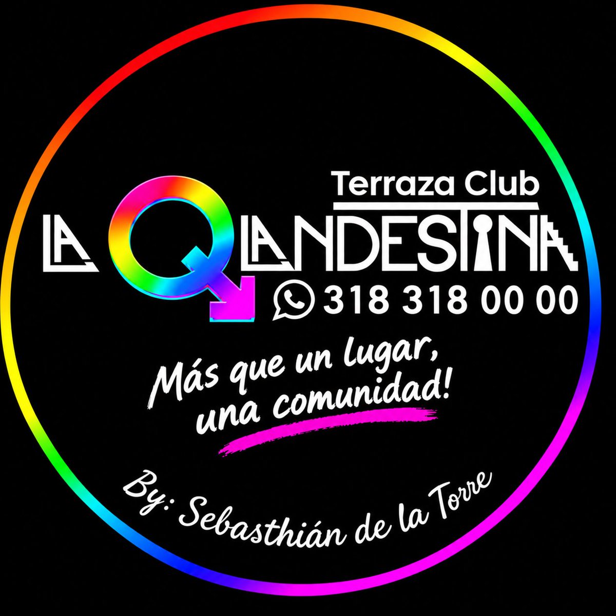LAQLANDESTINA's tweet photo. El secreto mejor guardado del Sur de Cali. Un espacio exclusivo a puerta cerrada diseñado para hombres que buscan libertad, total discreción y excelentes experiencias.

Disfruta de nuestra Terraza Club, Restaurante/Bar y zonas de entretenimiento con absoluta reserva. Cada noche una temática diferente para romper la rutina a partir de las 6:00 p. m.

Nuestra fachada camuflada tipo Speakeasy en el Barrio La Selva (Cra 50 # 14-27) te garantiza total comodidad desde el ingreso. Además, dispones de bahía de parqueo vigilada justo afuera.

Revisa nuestro afiche de servicios y horarios. Síguenos para conocer la programación diaria o escríbenos directamente al WhatsApp https://t.co/Fi2Od4Nnfj para asegurar tu acceso. Te esperamos.

#LAQLANDESTINA #SoloHombres #DiscrecionTotal #NocheMasculina #CaliCo