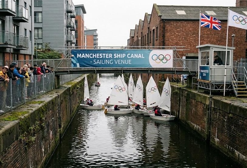 BenMaguireMP's tweet photo. 🏅 Andy Burnham is backing £7 MILLION in funding for a ‘Northern Olympics’ bid - but what about Cornwall? 🤔

What is the Government's plan? Will they hold sailing events on a canal in Manchester? 🧐

I’ve launched a petition to make sure Cornwall is given fair consideration. https://t.co/mKGQxtwBSE
