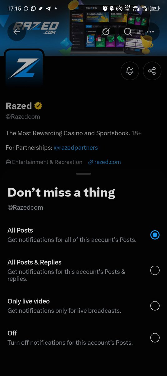 ifw_George's tweet photo. @Kroniick @Razedcom Thanks for this opportunity @Kroniick 
Registered under you Code 

Here's my user: FaithfulGeorge https://t.co/T2tr2NmI6n