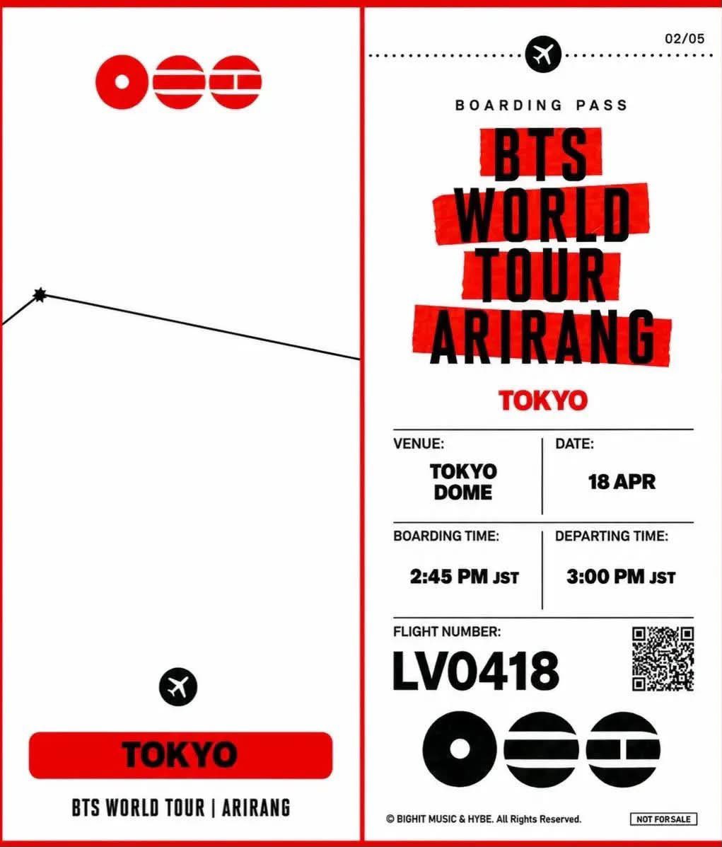 vantaegi93's tweet photo. DATO | 👀

por si alguien necesita los tickets de las transmisiones de los conciertos de BTS en el cine 

1. Goyang, Corea del Sur 
2. Tokio, Japón 
3. Busan, Corea del Sur 
4. La Plata, Argentina
5. São Paulo, Brasil (pendiente) https://t.co/dkCHgF7cXq