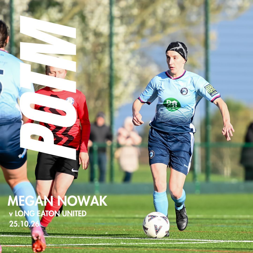PridePark_FC's tweet photo. Congratulations to yesterday’s standout performers against @LEUFCladies 👏🔥

🏅 Opposition’s POTM: Beth Jones sponsored by Topmark Joinery
🏅 Pride’s POTM: Megan Nowak 

#PlayerOfTheMatch #Matchday #ThePride #womensfootball #PRILON https://t.co/U7Nyb8nvUs