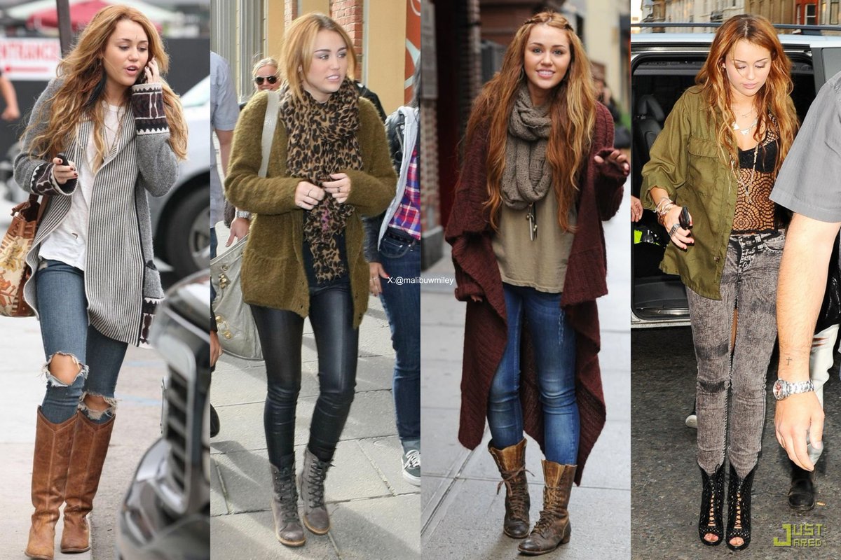 malibuwmiley's tweet photo. 🍂 autumn has started, and all I can think about are these Miley outfits 🍂 https://t.co/7FzETXiIyX