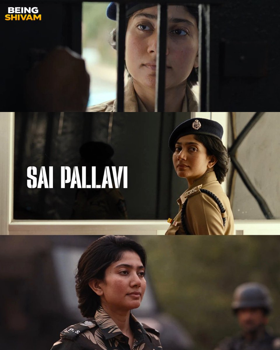 itsbeingshivam's tweet photo. FIRST LOOK OUT #SaiPallavi as #NithyaReddy in #OM 💥
🔥 

Sai Pallavi steps into a powerful cop avatar as Nithya Reddy, an IPS officer who joins the CBI and works with Interpol to investigate the illegal red sanders smuggling trade. Her intense screen presence and fearless attitude bring a whole new vibe 👮‍♀️

Directed by #RajkumarPeriasamy
Starring #Dhanush, #Mammootty & #SaiPallavi
Releasing worldwide on 20 November 2026.

#OMChapter1