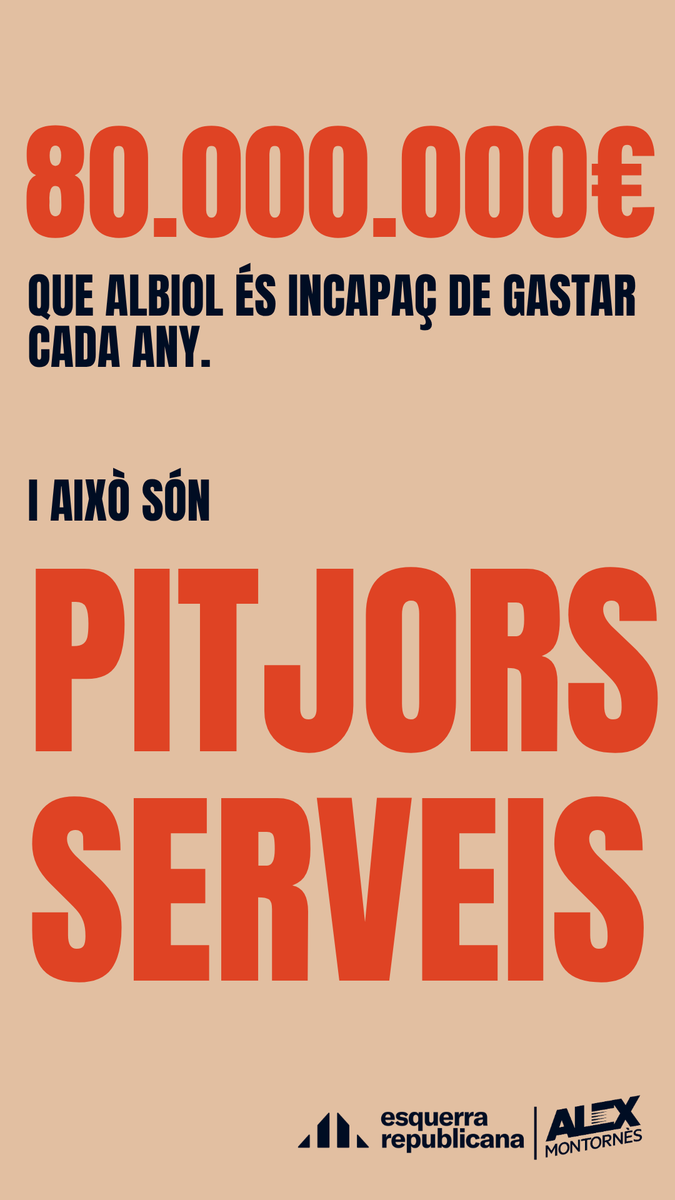 ERCbadalona's tweet photo. El 2027 pagaràs més.

El govern Albiol torna a pujar els impostos un any més.

Durant la seva majoria absoluta hauràs pagat un 11.2% més d'IBI i 400€ d'escombraries.

Ha rebutjat totes les propostes d'Esquerra Republicana per a la rehabilitació d'edificis i per ajudar el comerç. https://t.co/RBrDA4zkN7