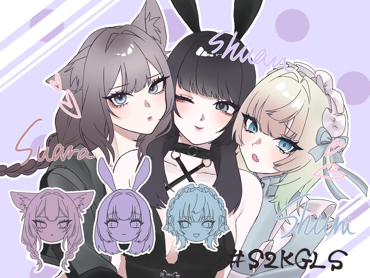 nasubi_ningin's tweet photo. 可愛い三姉妹さん
#SHRI3D #Shuan3D #Suara3D #S2KGLS https://t.co/WUSgmJXOwR