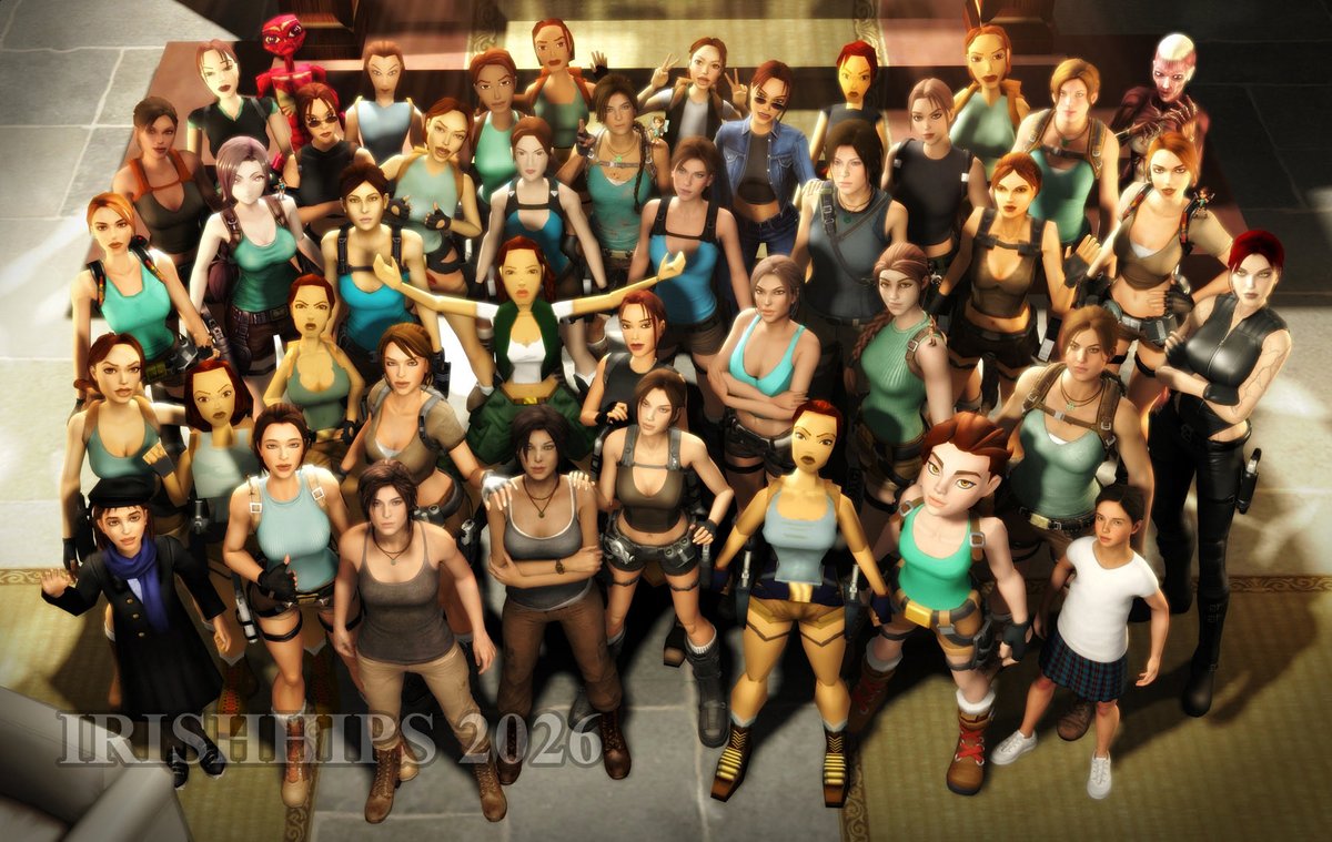 irishhips's tweet photo. Happy 30th anniversary to Tomb Raider

Render done by me

@tombraider @CrystalDynamics https://t.co/IVVuN0yUIC