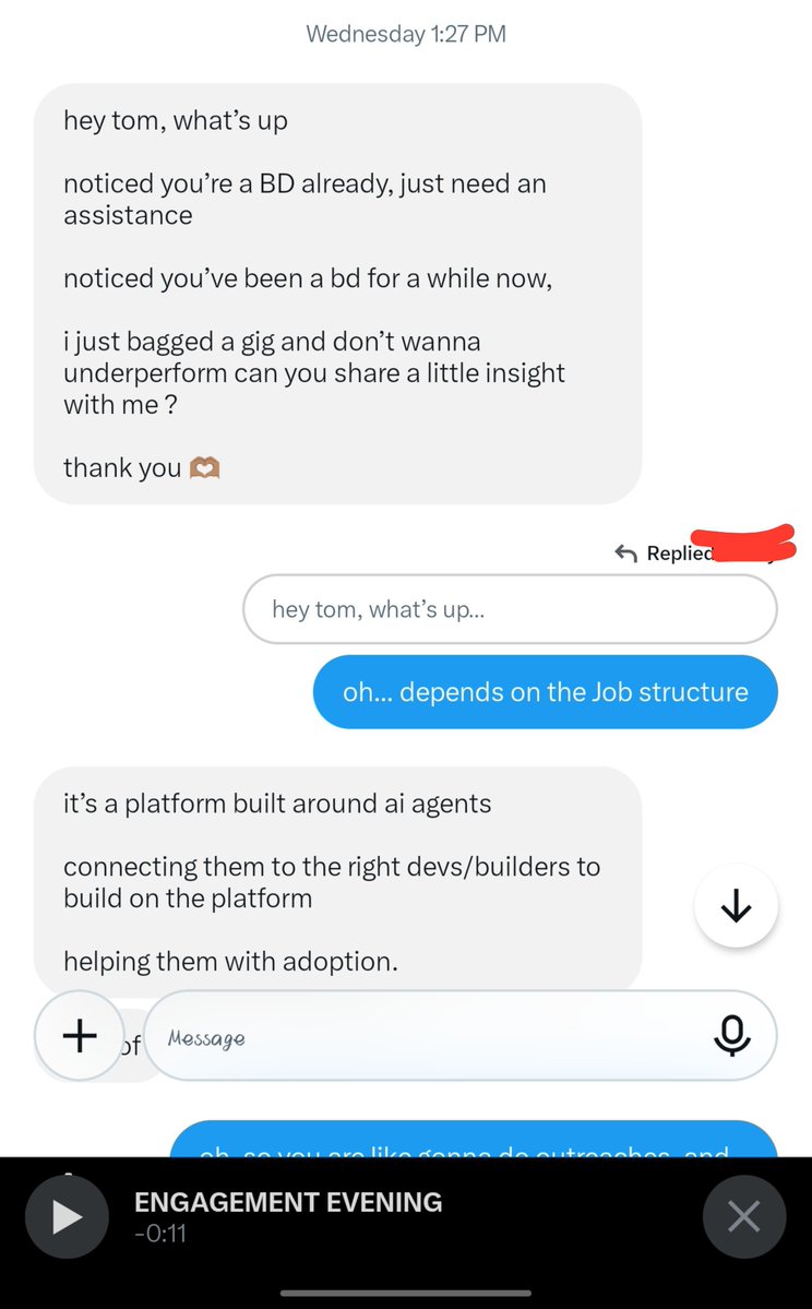 bigtom_bd's tweet photo. might not reply to an urgent 2k DM, but you see DM's like this;

I'd be honored to help out https://t.co/droEiHQ0Gz