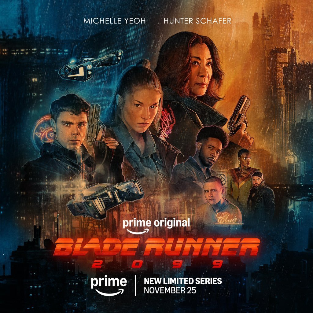 acervoschafer's tweet photo. O MAIS AGUARDADO DO ANO!

Novo post de Blade Runner 2099 que estreia 25 de Novembro na @PrimeVideo.

#hunterschafer #bladerunner https://t.co/nDGG5G66W4