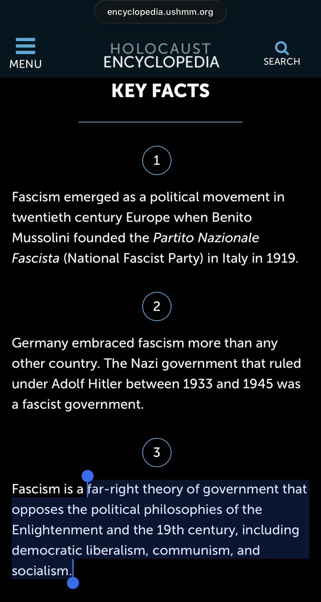 digiphile's tweet photo. @iisaacson82 @JayTC53 Nope. You’re literally regurgitating Nazi propaganda. Come visit the @Holocaust museum in Washingtonand enlighten yourself. https://t.co/eAFZel8BC3