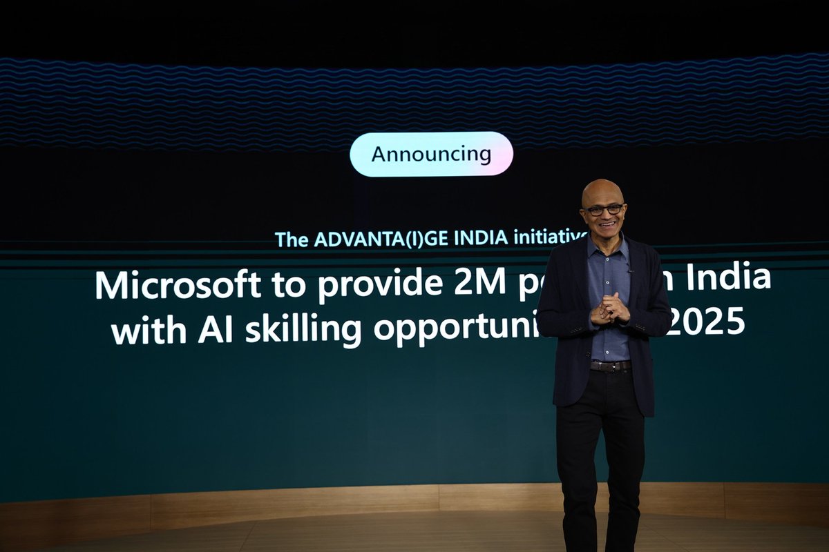 MrsDoubtFireSF's tweet photo. The actuality is this, Microsoft and the Indian government are using AI adoption as a ruse to offshore jobs to India. https://t.co/zrWK3nQ8s7
