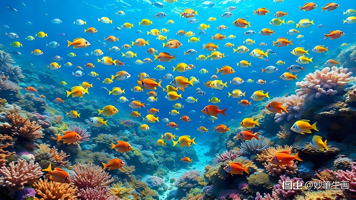 maaaaankzw's tweet photo. [サンゴ礁の某礁障が、海の生き物たちの隠れ家になってるのを見つけた。自然ってやっぱりすごいな]， https://t.co/Y2st2tZnYM