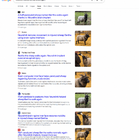 Montymoneym's tweet photo. THIS JUST DROPPED AND THE NARRATIVE IS INSANE.

Neuralink restored movement to Bertha, a partially paralyzed sheep that had lost control of her back-left leg after suffering spinal damage.

They used a brain-computer interface to read the movement signals Bertha’s brain still produces, then routes those commands around the damaged section of her spinal cord to stimulate the correct muscles.

Doing this on OTC because Pump has rape tax

Her brain never forgot how to walk. Her body simply lost the connection.

Now that connection has been rebuilt.

This has everything: Neuralink, a recognizable animal, a recovery story and technology that sounds like science fiction but represents a real direction in neurotechnology.

Bertha isn’t simply walking again.

She represents a future where paralysis may no longer mean the end of movement.