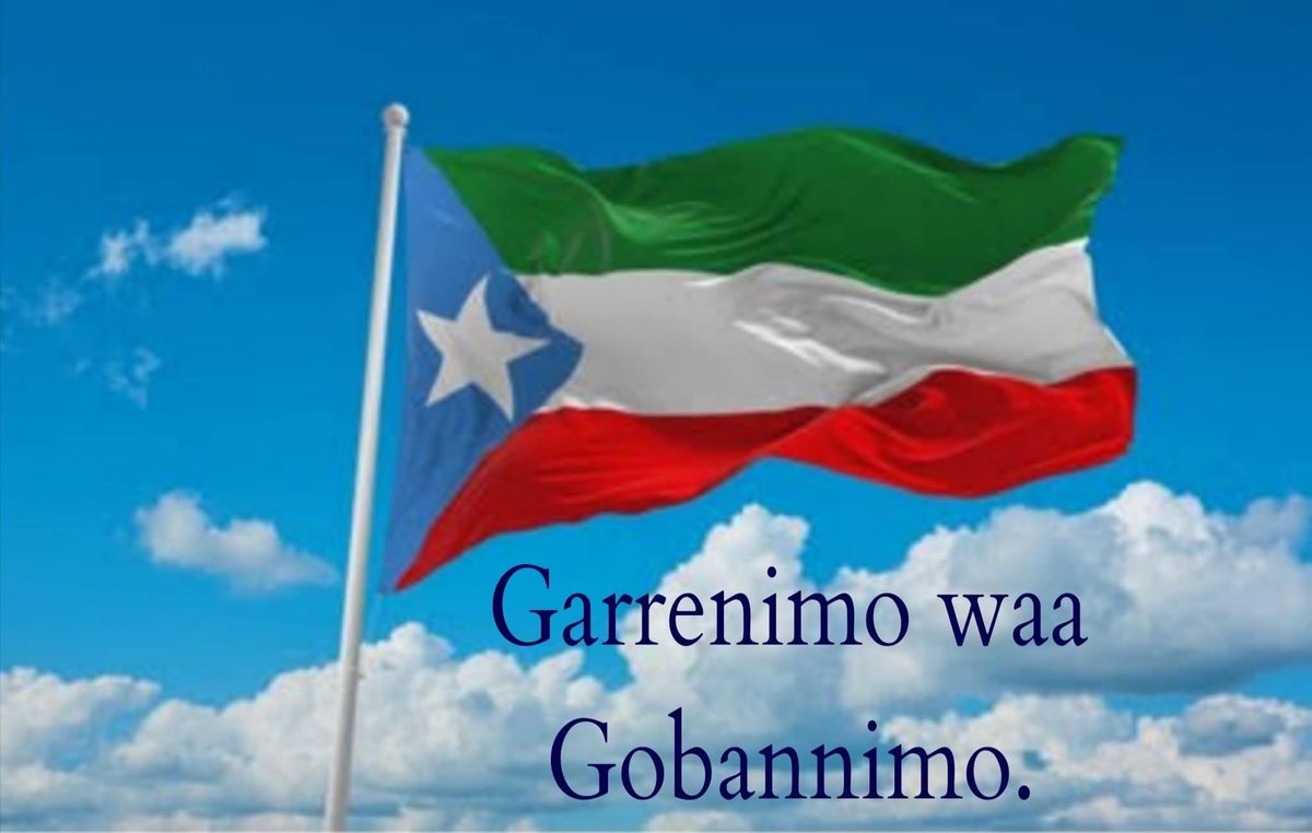Iyyesa's tweet photo. Garrenimo waa
Somalinimo, Gobannimo, Geesinimo iyo Ragganimo. https://t.co/ScAyaUK2TZ