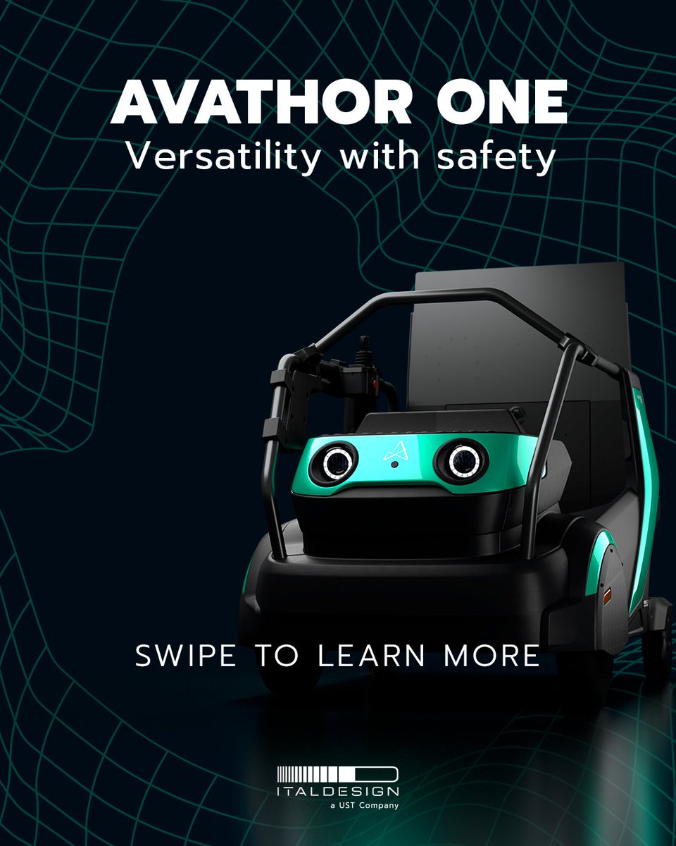 italdesign's tweet photo. A more inclusive mobility should not ask for a compromise between accessibility and safety.

Avathor One handles both environments, and many more.

Learn more about it in our business whitepaper: https://t.co/E5zAjR2uHv

 #Italdesign #BEIDENEERS #TheArtOfIntegration https://t.co/QPTrGSU783