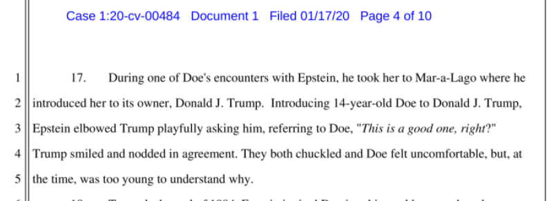 RedPencilScript's tweet photo. On the tail of today's report, this is another 14-year-old who was brought to Donald Trump.  She has 6 FBI interviews (302s) and was recruited from Interlochen Music Camp in Michigan.
#EpsteinFiles EFTA02751880 https://t.co/SpMrHQJjGo