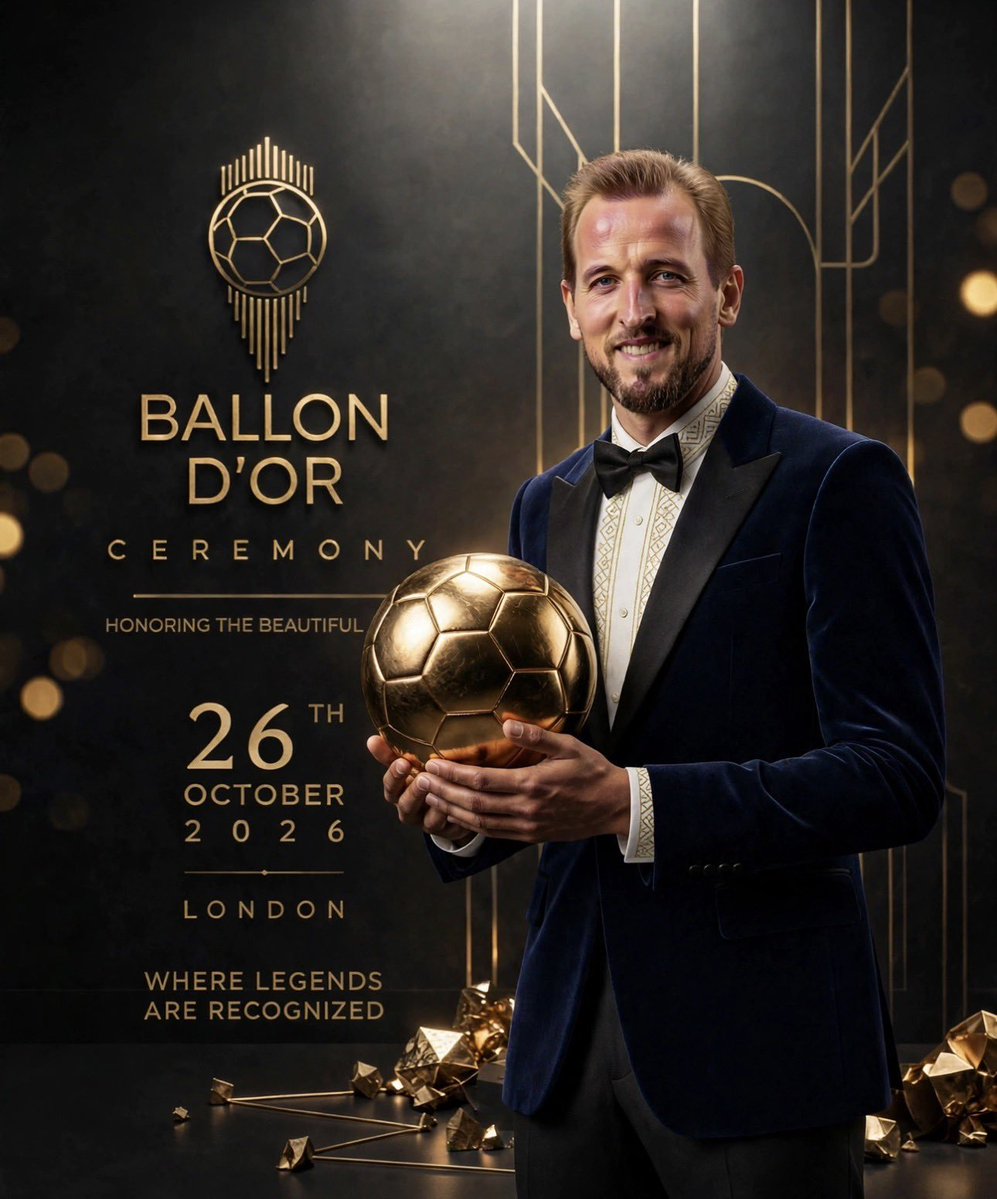 Tauxnee254's tweet photo. Kane for  Ballon D'or 2026 ! https://t.co/68L9KKxBnk