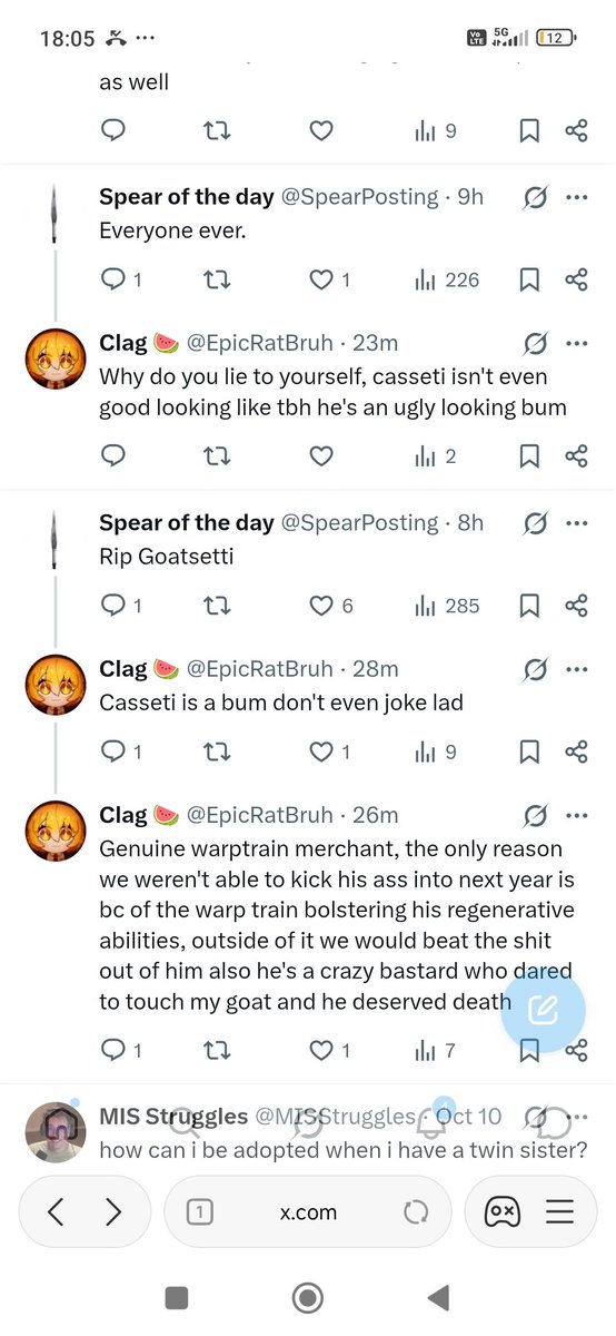 SpearPosting's tweet photo. When you get a single big limbus tweet you will never stop wanting to beat Don Quixote fans to death https://t.co/qyyKOefLLa