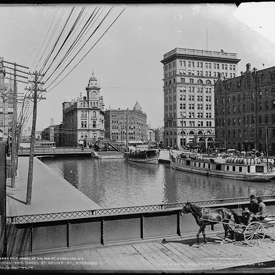 Jan812314's tweet photo. On this day in 1825, the Erie Canal opened. New York Gov. DeWitt Clinton boarded the packet boat Seneca Chief at Buffalo, carrying barrels of Lake Erie water, and set off for New York City.

Critics called it "Clinton's Folly." The legislature had committed about $7 million to dig a 363-mile ditch, 40 feet wide and four feet deep, with 83 locks to climb more than 500 feet. Much of the digging was done by immigrant laborers, many of them Irish, using hand tools. When the flotilla reached New York Harbor, Clinton poured the Lake Erie water into the Atlantic in the "Wedding of the Waters." Within 15 years, New York was the busiest port in America.

For me, the lesson is that big, bold projects used to be something Americans actually finished. We could use a little more of that spirit today.
#OnThisDay
#ErieCanal
#AmericanHistory