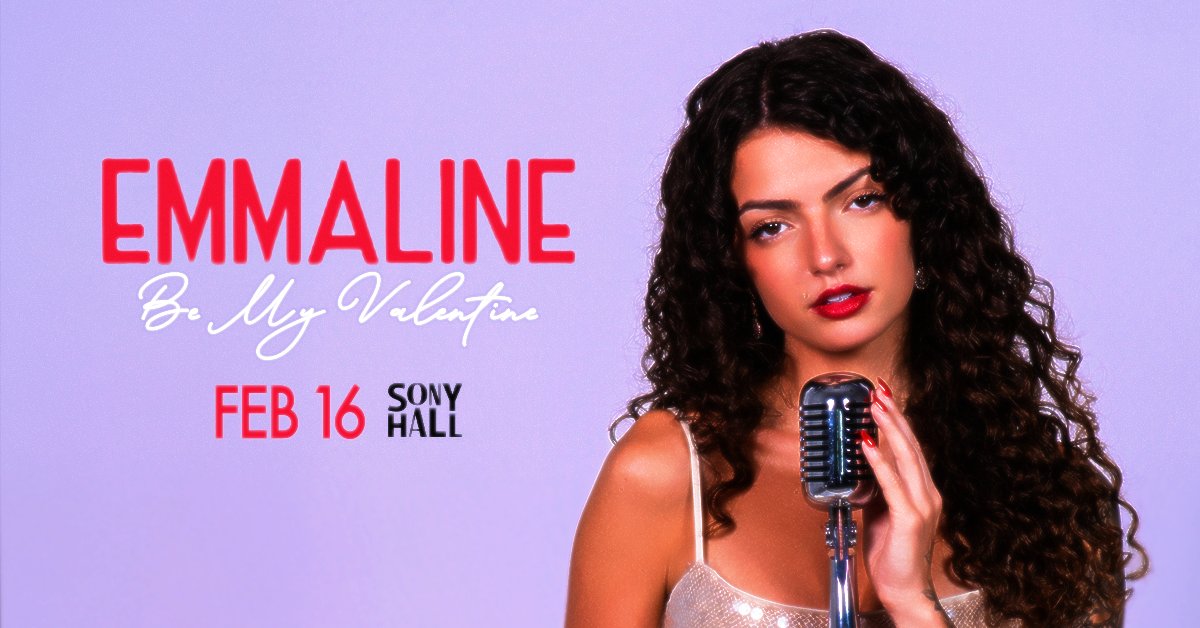 SonyHall's tweet photo. JUST ANNOUNCED! 🚨 Jazz-pop vocalist and violinist Emmaline is coming to Sony Hall on Feb 16th! Mark your calendars, tickets go on sale this Wednesday, Oct 28! 🎻
https://t.co/jOWapdH3aO https://t.co/2INj7t0n5C
