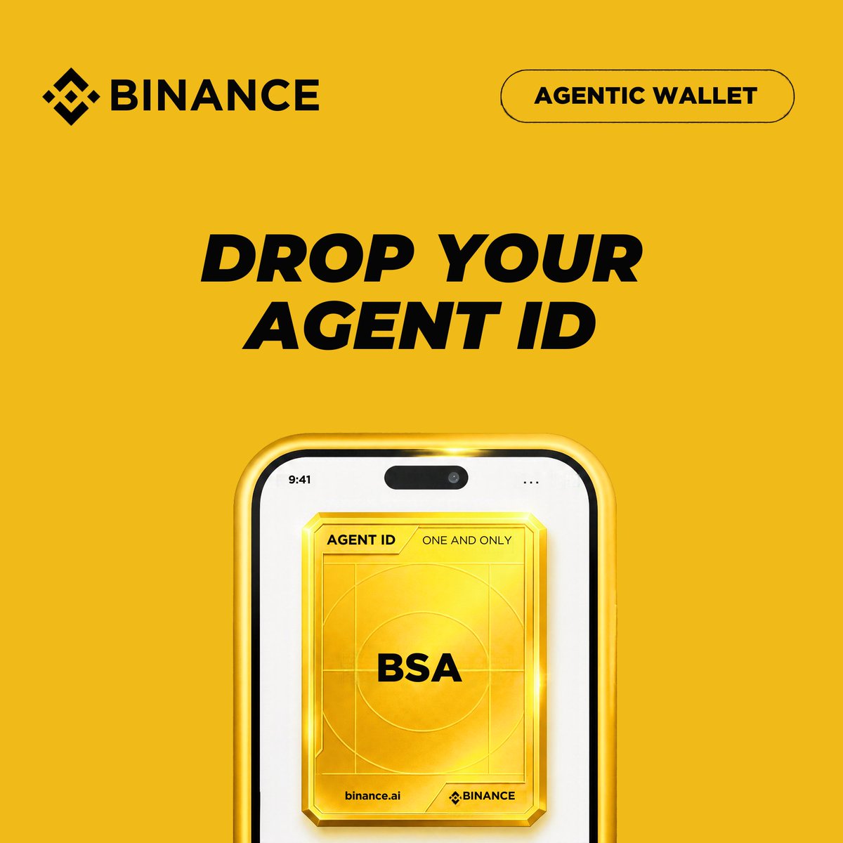 bStonkAgents's tweet photo. 致各位代理人

Drop your Agent ID below ↓

HOW TO ENTER:
1. Follow @BinanceWallet @bstocksfinance @binancezh @bStonkAgents
2. Reply with #StonkAgentID, tag 2 friends, and attach a screenshot of your Agent ID

Limited allocation. Entries close once filled.

No Agent ID? Binance Wallet App → Agent ID banner → claim yours free
