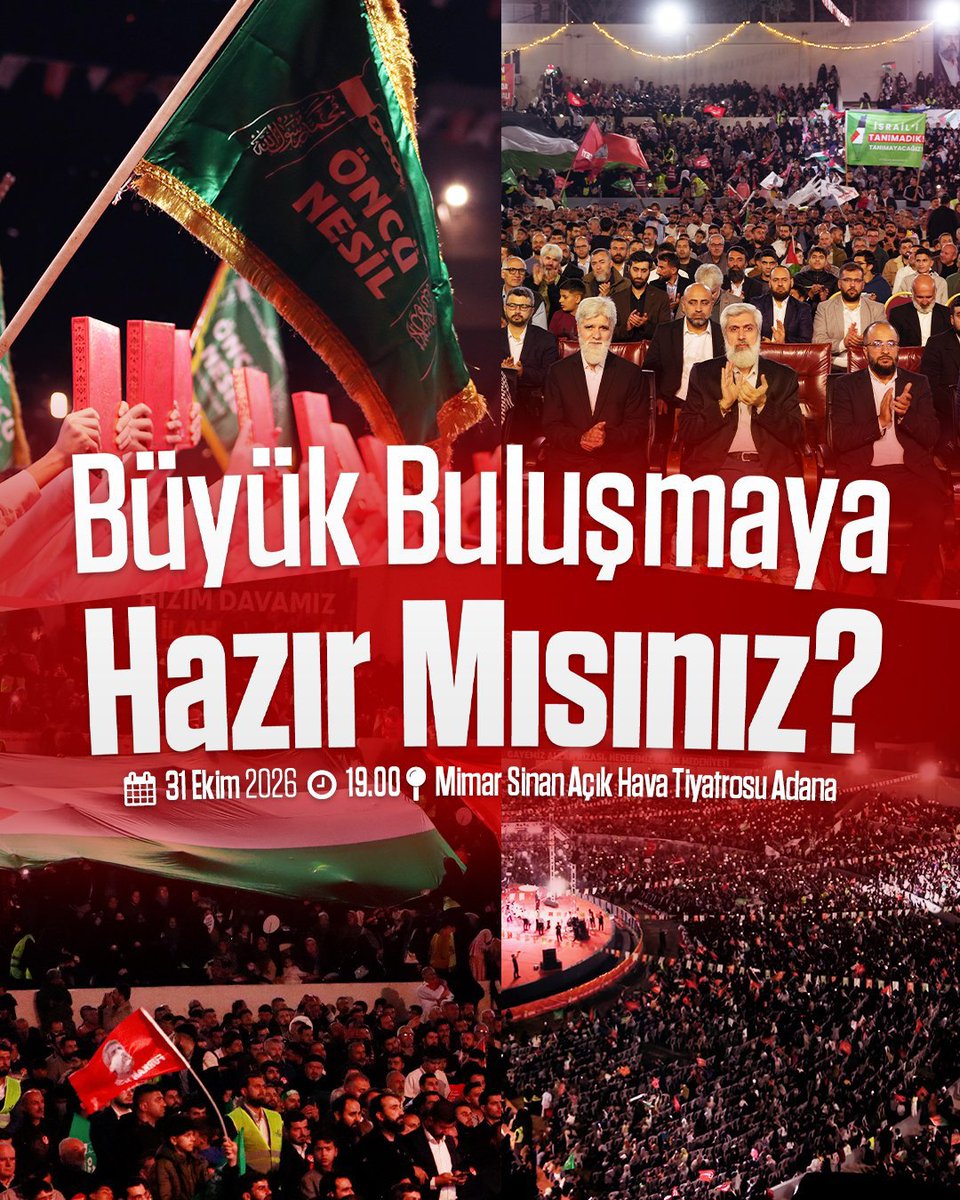 Gantepfurkan2's tweet photo. Büyük Buluşmaya Hazır Mısınız?

🗓️ 31 Ekim Cumartesi ⏰ 19.00

📍 Adana Mimar Sinan Açık Hava Tiyatrosu

#FurkanHareketi45Yaşında
BüyükBuluşmaya HazırMısınız
31Ekim AdanaMimarSinandayız https://t.co/yC1M8YQS9q