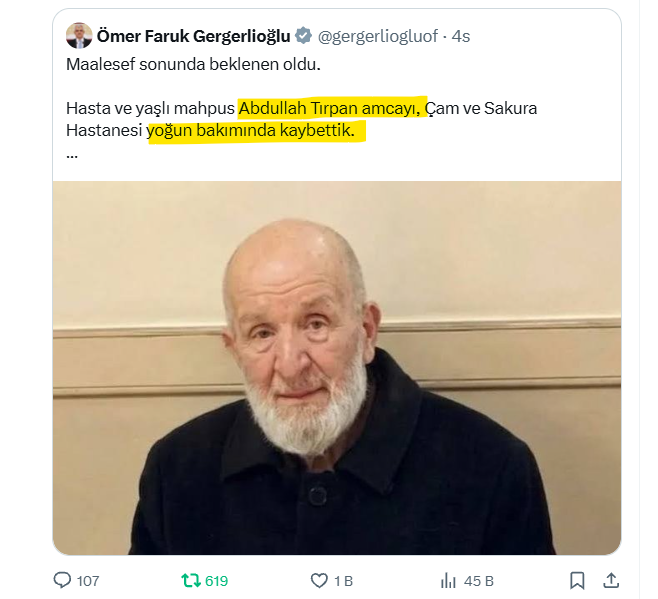 ademyarslan's tweet photo. Erdoğan rejiminin en ahlaksız tetikçilerinden @nedimsener2010 rezillikte sınır tanımıyor. 'Nerde bu fetöcüler' diyerek haksız yere hapis yatan ve tahliye olan insanları hedef göstermiş. 

Ölüyorlar Nedim, ölüyorlar.. https://t.co/IfBcx9NBlB