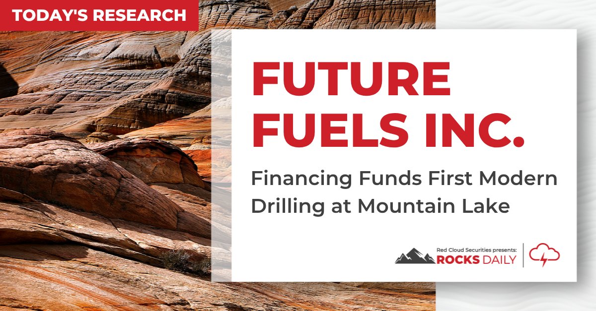 RedCloudSec's tweet photo. .@FutureFuelsInc has closed a C$6.6M private placement and is now funded to drill the Mountain Lake deposit on its 100%-owned Hornby project in Nunavut, targeting high-grade structures within and beneath an existing historical resource of 8.2Mlbs at 0.23% U3O8. We view the oriented core program as an attractive test of both resource growth and new discovery potential. Full details here: https://t.co/H3qC74G3xM $FTUR