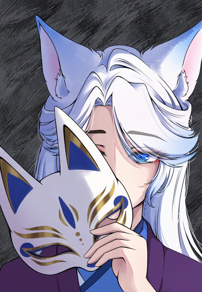Al_draws9's tweet photo. Huli Jing / Kitsune Nice for Halloween 2026 vs 2025

#tbhx #tbhxnice https://t.co/bCpOEgalHb
