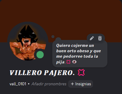 nigguraa's tweet photo. ㅤㅤ❱ 💢 ˏˋ 𝗡𝗼 𝘀𝗲 𝗼𝗹𝘃𝗶𝗱𝗲𝗻 𝗾𝘂𝗲 𝗲𝗹 𝗠𝗢𝗥𝗢𝗖𝗛𝗜𝗧𝗢 𝗣𝗜𝗝𝗨𝗗𝗢 𝘁𝗶𝗲𝗻𝗲 𝗗𝗶𝘀𝗰𝗼𝗿𝗱, 𝗺𝗮𝘀 𝗹𝗲𝘀 𝘃𝗮𝗹𝗲 𝗶𝗿 𝗮 𝗺𝗼𝘀𝘁𝗿𝗮𝗿𝗹𝗲 𝘀𝘂𝘀 𝗘𝗡𝗢𝗥𝗠𝗘𝗦 𝗢𝗝𝗘𝗧𝗘𝗦. 👁️💢 https://t.co/8oMek8CJxH