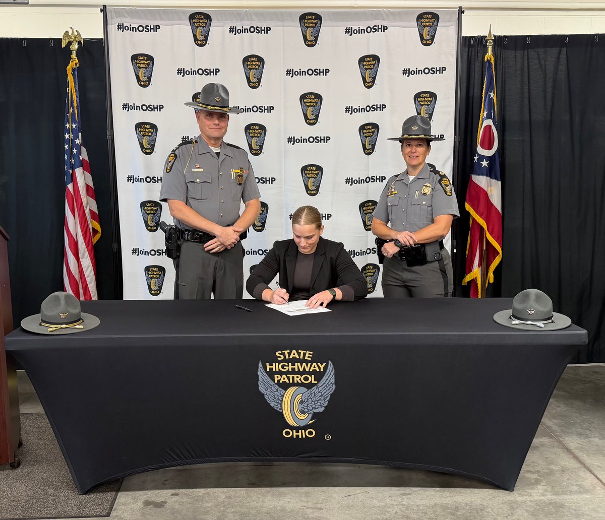 OSHP_SWOhio's tweet photo. Piqua District #OSHPCadetClass181 #JoinOSHP part 1 https://t.co/yDVoFb4Z3I