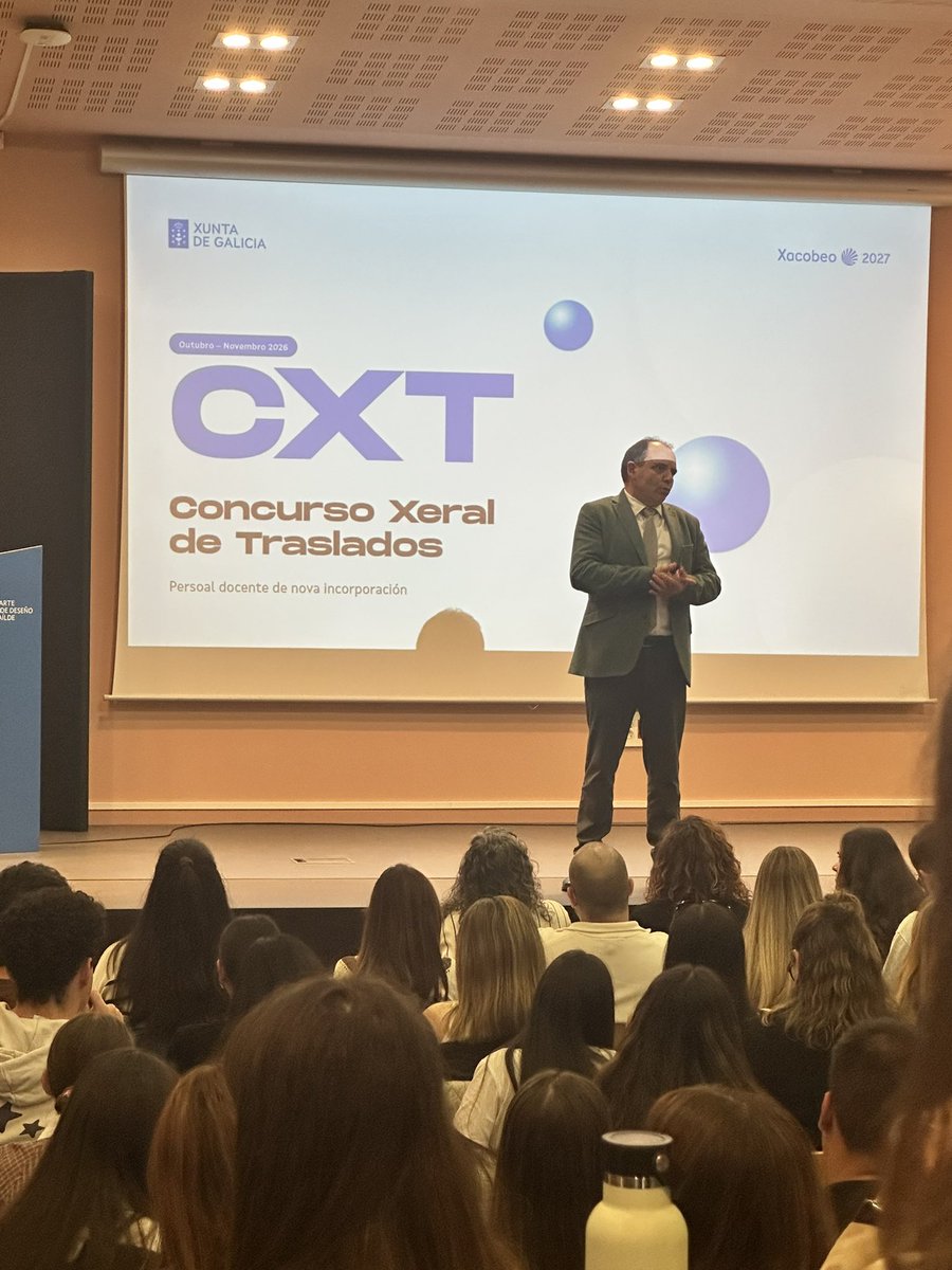 CAFIgalicia's tweet photo. @JorgeRuben8904 @cfrourense ✳️ José Carlos Barros Pardo, subdirector Xeral de Recursos Humanos, achega a formación necesaria para participar no vindeiro Concurso Xeral de Traslados👀. https://t.co/dn4mSUeRHn