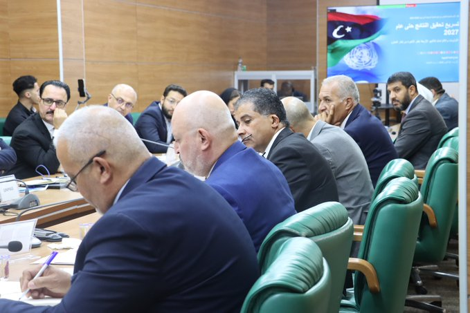 WHOLIBYA's tweet photo. The presentation outlined 6 priorities: peace and governance; economic development; social and human capital development, including health, education and social protection; environment and climate change; durable solutions for IDPs; and migration governance. https://t.co/UZiTTtedKB