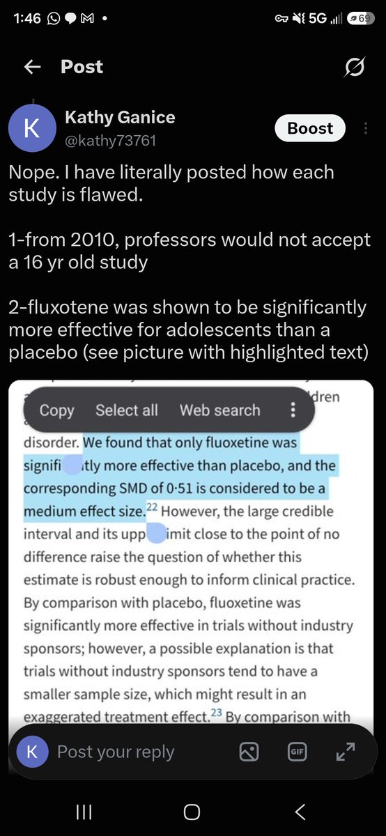 kathy73761's tweet photo. @BigthinkerBig @JoshuaStewtauh @RollerManLook @sunsequel2 Okay so even then thats 1 study that supports your claim. 

Answer my points about the other 3 then. If anyone is coping its the gyy refusing to acknowledge his other 3 studies do not support him and is clinging to the only one that does https://t.co/uXkoTiGZ9R