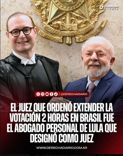 socialismoolib1's tweet photo. 🇧🇷#BRASIL #ELECCIONESBRASIL2026 #TEM26O #MALASLENGUAS #YAS26OCT

#Noticias

🔫26/10/2026 FRAUDE ELECTORAL de LULA y su JUEZ de Corte Suprema, ex abogado de LULA

VICTORIA FRAUDULENTA sobre #BOLSONARO

#CRIMINAL LULA CONDENADO a 9 AÑOS 6 MESES #CORRUPCIÓN #PETROBRAS CUMPLIÓ 2 AÑOS https://t.co/Udsjkes0Yz