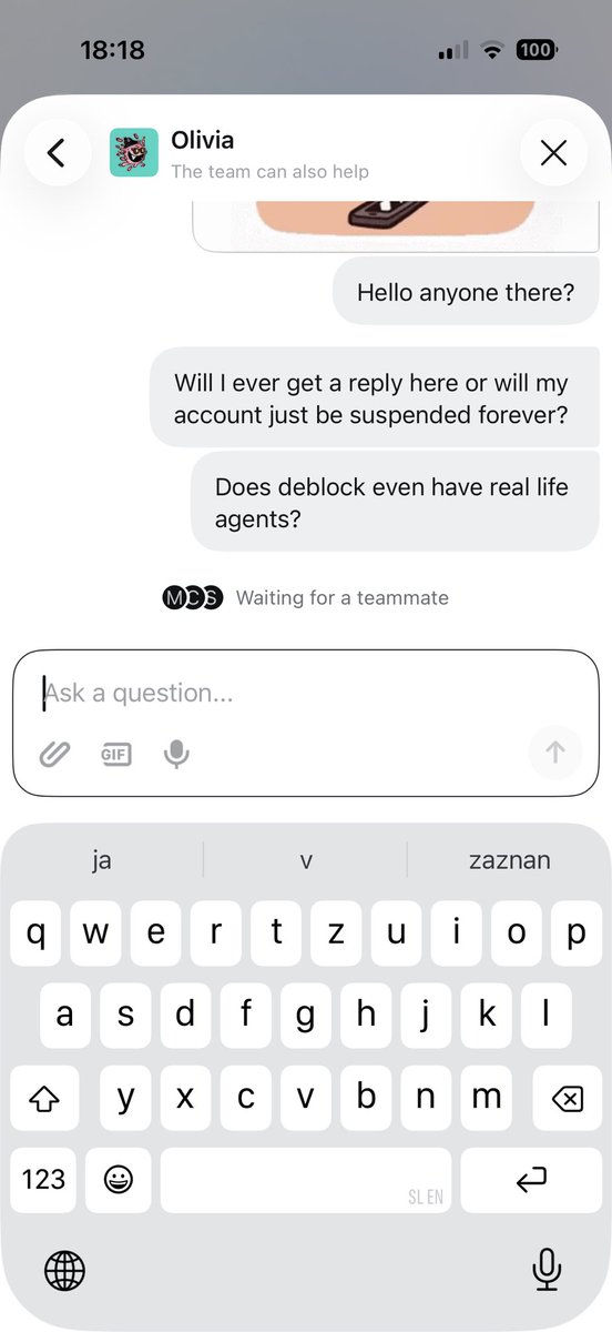 DacityCoin's tweet photo. @DeblockApp scammers guys https://t.co/zSb2KrRwbK