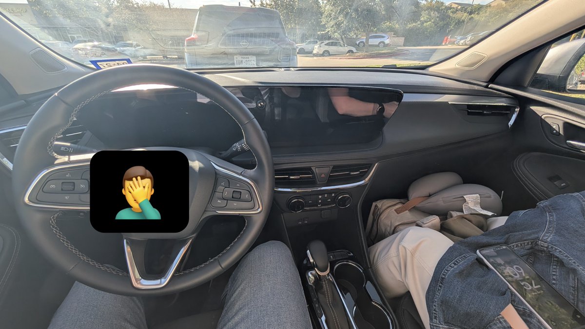 BenSteindl's tweet photo. After a week of driving a Cybertruck with the latest FSD and @robotaxi Cybercabs, driving this in an unfamiliar country seems borderline dangerous. 😂😬@Tesla https://t.co/M7XMy7KHpd