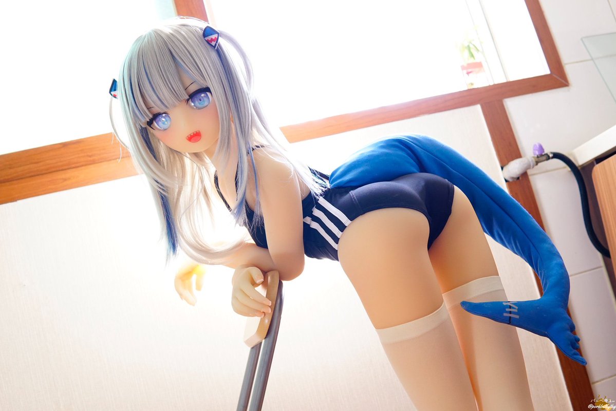 aogodd's tweet photo. i wished they still made these heads i would've loved to own a Gawr Gura head on my aotume

#nsfwtwt #gawrt #gawrgura #sexdoll #cunny https://t.co/FI6qgQHhPs