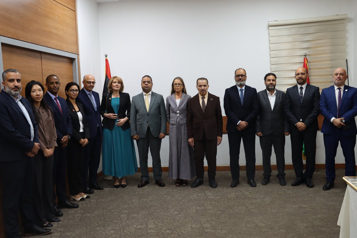WHOLIBYA's tweet photo. @DrShible emphasized national leadership, stronger Government 🇱🇾 &amp; UN🇺🇳coordination, diversified funding and accelerated programme implementation to optimize resources and deliver tangible, sustainable results that improve lives across #Libya. https://t.co/FjnDRcXdJD