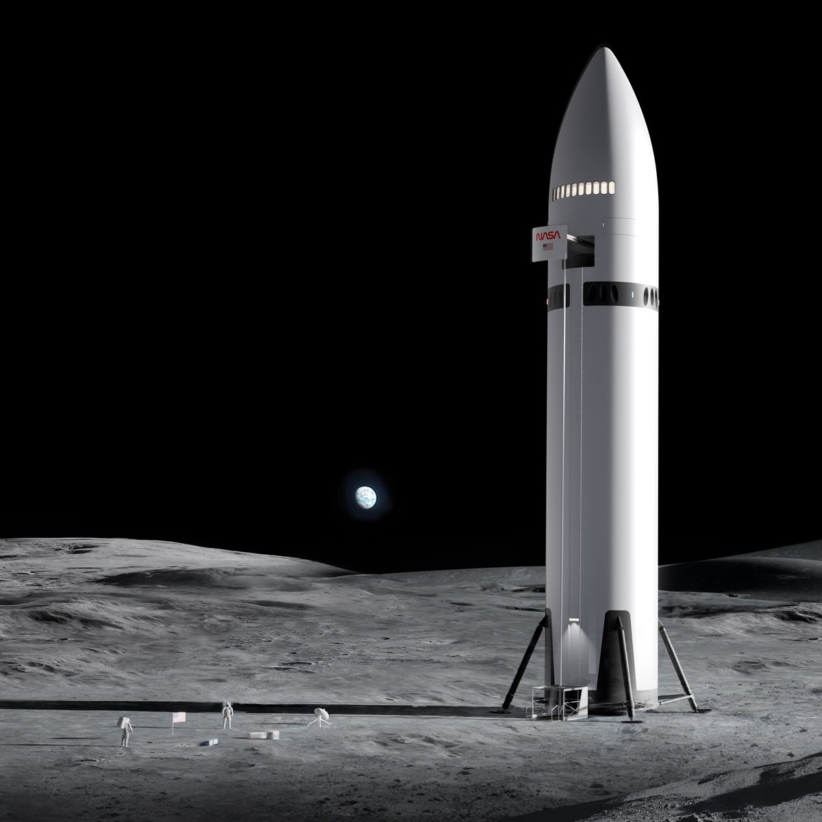 FastSloth87's tweet photo. @hemeterio1971 @PallottaPedro Vai precisar de perninhas pra pousar na Lua e em Marte, então é só questão de tempo até o hardware aparecer. https://t.co/DU0lK6W1ZN