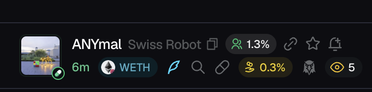 wizardapes's tweet photo. ETH Foundation robot with $ETH pair

$ANYmal

6gwUfcWFAiD263k4qwPSYYgxA6cCvda8JrBG9NKGpump https://t.co/d4a9OKenzo