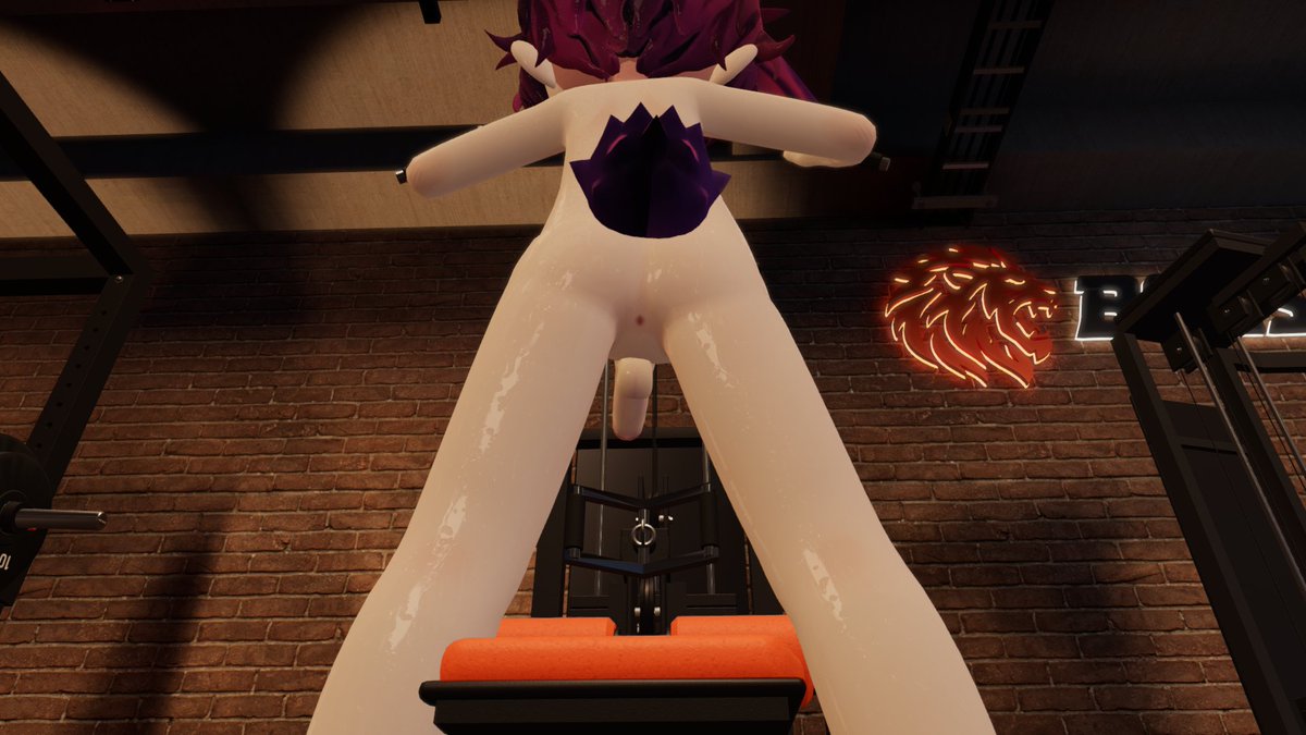 Xenothefur's tweet photo. i got pretty sweaty while exercising >~< https://t.co/WMN7TUK98J