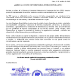 Photo by Federación de Estudiantes del Perú - FEP (@FEP1916)