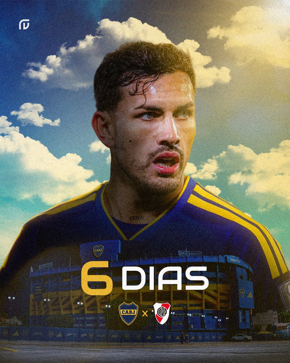 MDesigns_ar's tweet photo. ¡6 DÍAS PARA EL SUPERCLÁSICO! 🔵🟡

Cuenta regresiva en marcha. Se viene el partido que paraliza al país y acá se vive a puro diseño. 🎨🔥

#Superclasico #BocaJuniors #RiverPlate #BocaVsRiver #Clasico #VamosBoca #Xeneize #Paredes