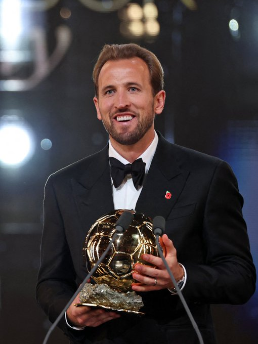 GaryRWard's tweet photo. Congratulations to Harry Kane on winning the 2026 Men's Ballon d'Or.

"I can be very proud. It has been the best season of my career"

Incredibly well deserved. An amazing player and role model for millions.

#BallonDor