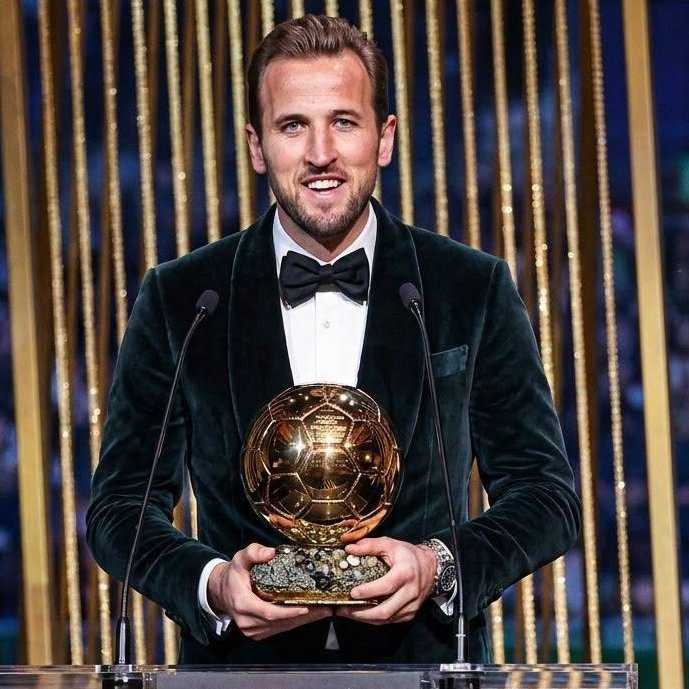 ShuffleFC's tweet photo. 🚨| MAJOR BREAKING: Harry Kane is the WINNER of the 2026 Ballon d'Or!! 🌕🏴󠁧󠁢󠁥󠁮󠁧󠁿 https://t.co/FQ21aK8pRg
