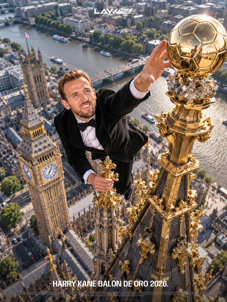 layvtime's tweet photo. ¡EL BALÓN DE ORO ES PARA HARRY KANE! 🏆⚽

Después de años entre los delanteros más destacados de Europa, el inglés recibe el mayor reconocimiento individual del futbol.

¿Es Kane el mejor delantero del mundo actualmente? https://t.co/ZIws3vGVcG