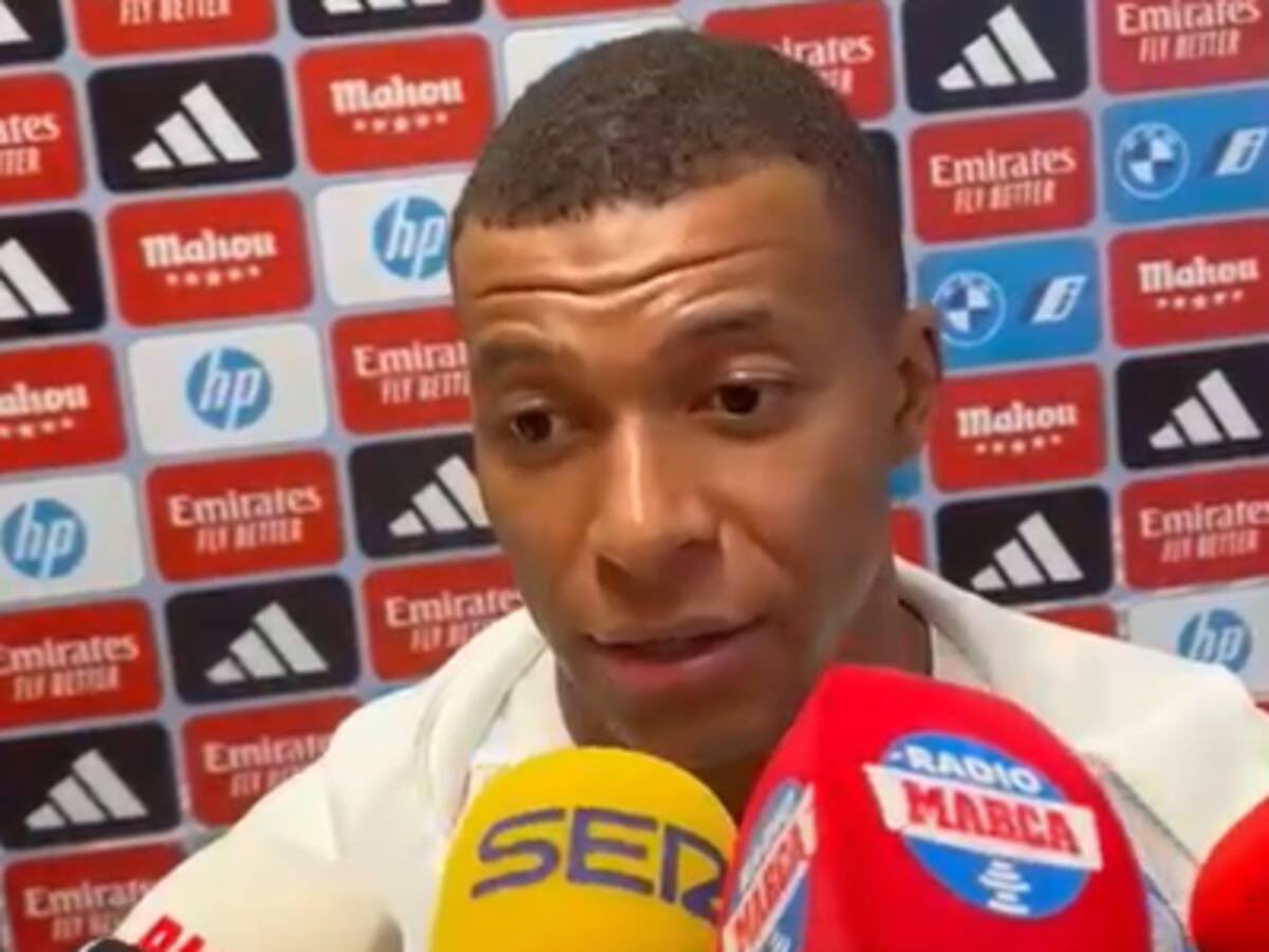 enbajafutbol's tweet photo. 🗣️🇫🇷 Las palabras de Mbappé tras quedar tercero en el Balón de oro:

“Llegar hasta el final y perder es desgarrador”

“Me levantaré”

“Mantuve relaciones sexuales con una mujer transgénero el 2 de Enero en los baños del Santiago Bernabéu” https://t.co/D1pRAsRZkQ